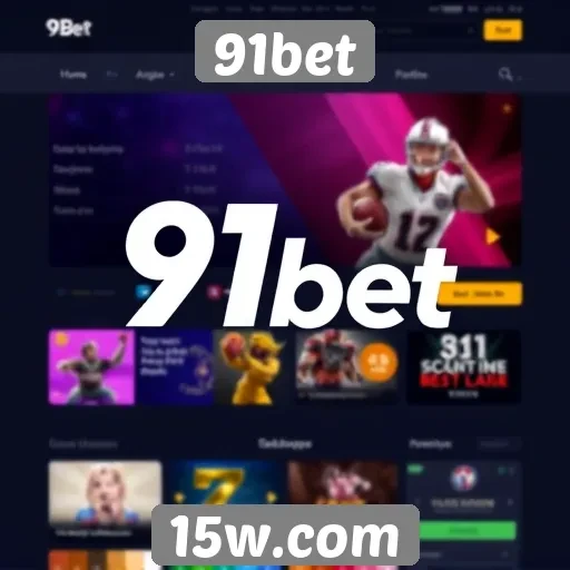 Avaliação da interface do usuário do site 91bet